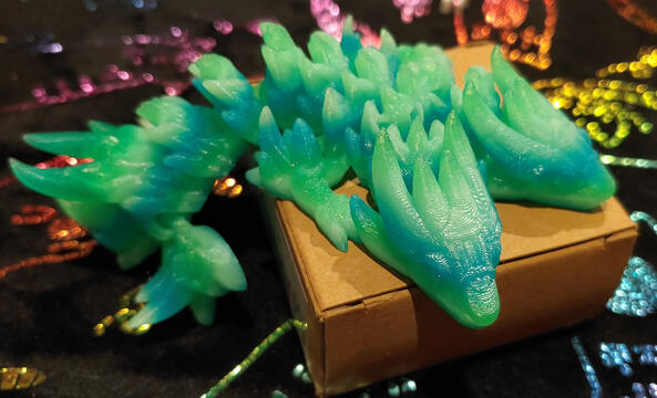 Gemini fledgling in translucent "summer"